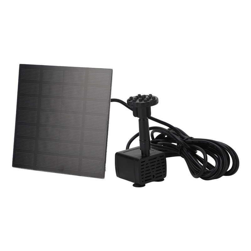 Solar Water Pump Maximum 120cm Head 70cm Height Dry Operation