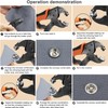 Heavy Duty Snap Fastener Kit – 210PCS Marine Grade Stainless