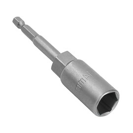 1 x Socket 80mm Length 1/4" Hex Shank Bit Socket for Drill, Socket and Impact Socket Adapter (14mm)