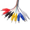 Wishiot Test Lead Clip Alligator Clip to Female/Male Breadboard Dupont