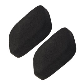 FOMIYES Face Puff Bamboo Charcoal Deep Clean Blackhead Removal Facial Cleansing Sponge Set of 2