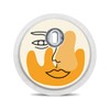 FreeStyle Libre 3 Sensor Stickers, Set of 10 "Abstract" Stickers
