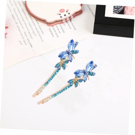 minkissy Luxurious Rhinestone Hair Clip Set for Women Wedding Party Girls Stylish and Comfortable Hairpin