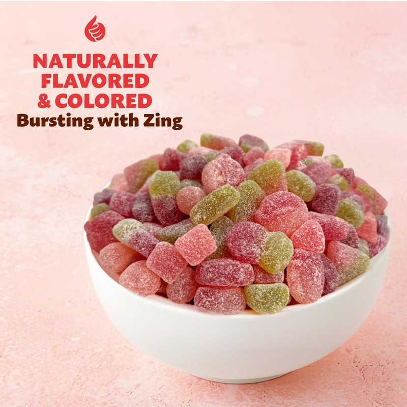 Sour Fruit Jelly Candy Mix | 1 Pound Bag |