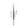 sourcing map Hardwood File 8" High Carbon Hardened Steel Fine