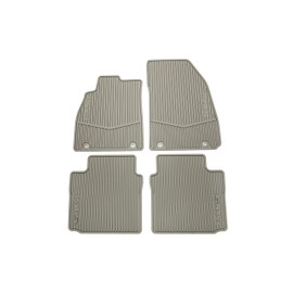 GM Accessories 22780667 Front and Rear All-Weather Floor Mats in Urban with Deep Rib and XTS Logo