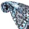 Lorenzo Cana Women’s Silk Scarf 100% Silk Baroque with Paisley
