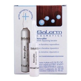 Ampolla Capilar Keraplus Salerm Cosmetics Prolonga Alisado