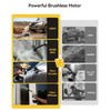 TaskStar Portable Cordless 1250PSI High Pressure Power Washer