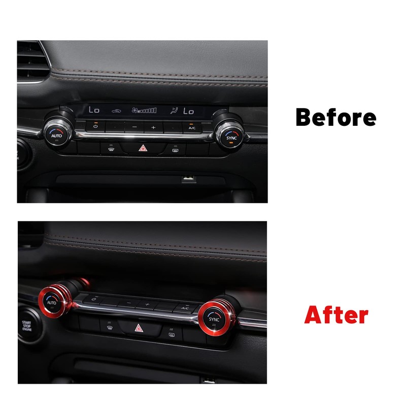 ANFOKAS Compatible with Mazda 3 6 CX-5 CX-30 CX-50 Accessories