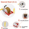 3:1 Geared Reel Prewound Polywire, Electric Fence Wire Reel, with