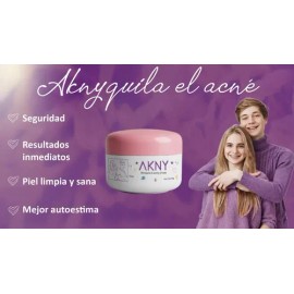 Akny Crema Para Eliminar Acné                                                                                                                         