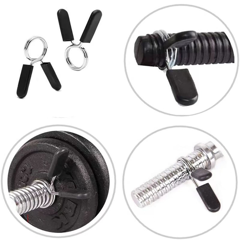 WUDQIJI Spring Clasps, Pack of 4, 28 mm Dumbbell Clasps,