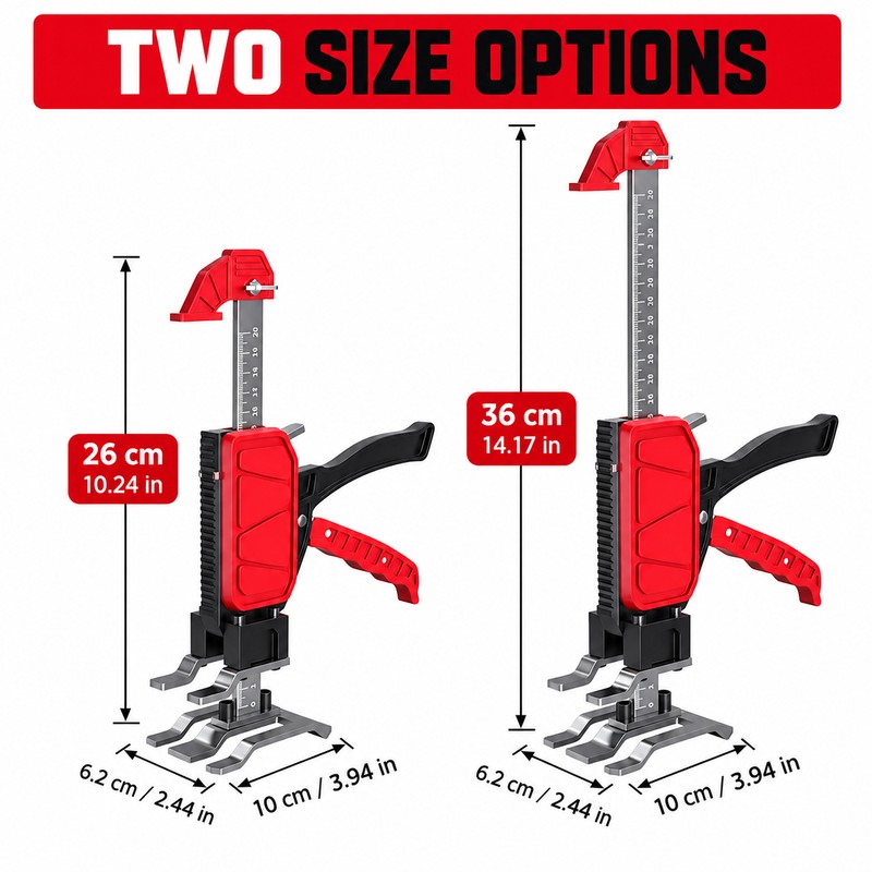 Hand Lifting Jack for Installation – Adjustable Labor-Saving Lifter for