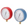 Air Conditioning Fluoride Pressure Gauge High/Low Pressure Meter AC Repairing
