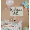Welcome Party Wall Decor-Home Party Sign Decor-Rectangular Canvas Banner-Entryway Outdoor