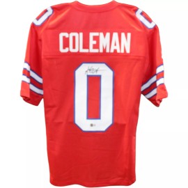 Keon Coleman Autographed/Si