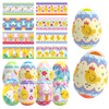 Runmeihe 24Pcs Easter Egg Decorating Kit, Easter Decorations Heat Shrink