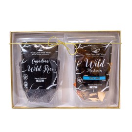 West Coast Wild Foods | Wild Mushroom Soup Kit | Canadian Wild Rice 8.0oz - Wild Mushroom Mix 0.7oz | Recipe Included