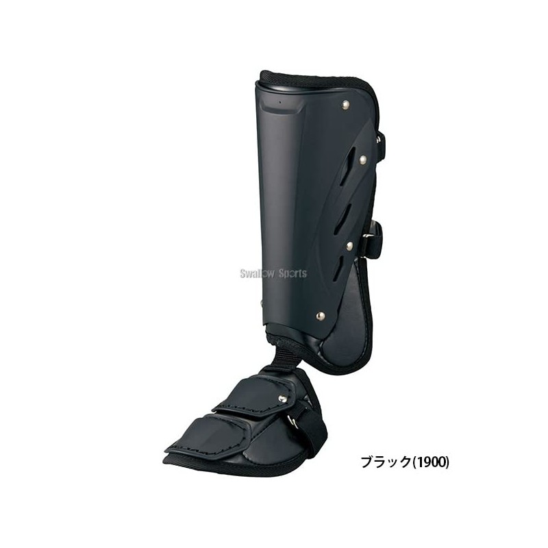 ZETT BLL2081R Baseball Leg Guard for Left Hitter, Matte Type,