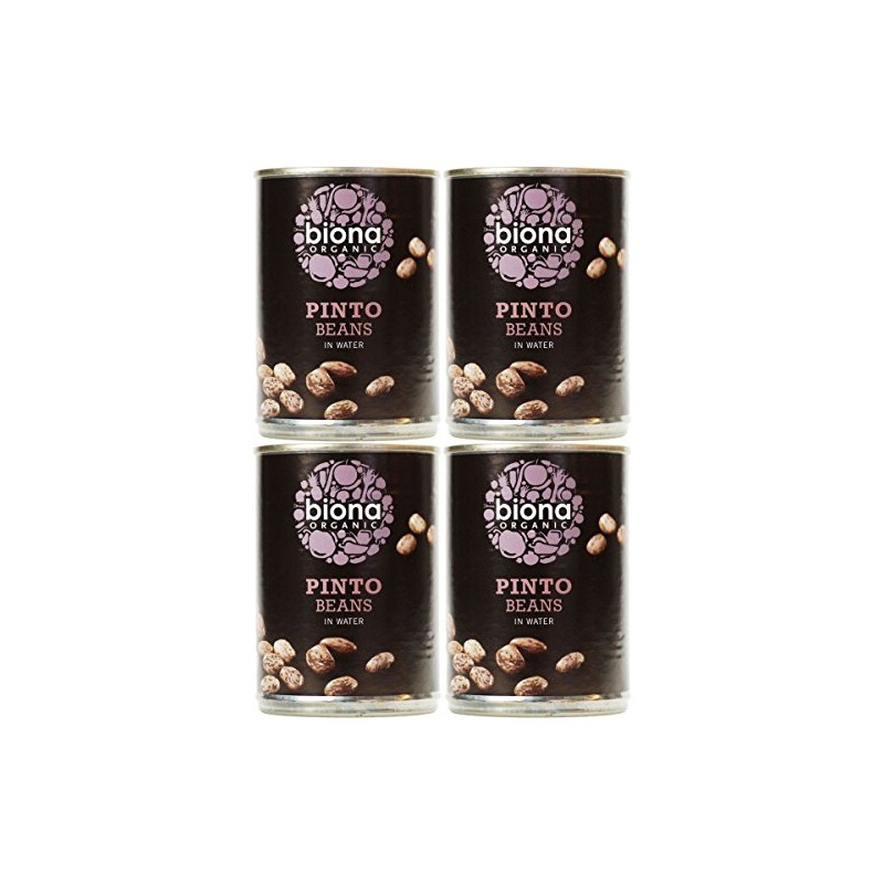 (4 Pack) Biona Pinto Beans| 400 x 6 gx |4