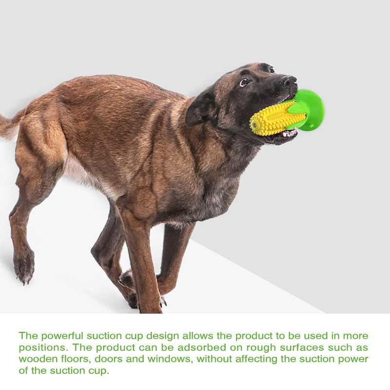 Carllg Puppy Teething Chew Toys, Dog Chew Toys - Corn