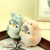 Dtymm 5pcs Plush Animals Keychains, Cute Key Ring Decorations for