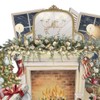 Paper D'Art Christmas Card (3D Card - Sitting Room) XTW030