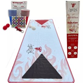 Drink Easy Beer Pong Pack - Sexy Twist - Strip Pong with Mat