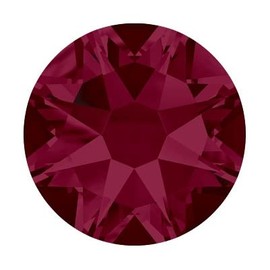 Star Bright Flatback Rhinestones 2088 - Choose Your Size - Color: Ruby - 144 Pieces (SS20 (4.60mm - 4.80mm))