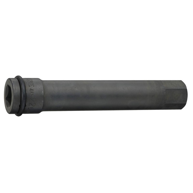 Tone 4AH-22L Long Hexagon Socket for Impact, 1/2 Inch (12.7