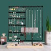 Vellure Jewelry Organizer Drawer – Wooden Base with Metal T-Bars,