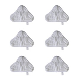 MALAYAS Hemore Home kitchen Accessories Microfibre Washable Cloth Pads to fit Vax, Bionaire, Efbe-Schotte, H20, Montiss & Delta Steam Mops (Pack of 6)