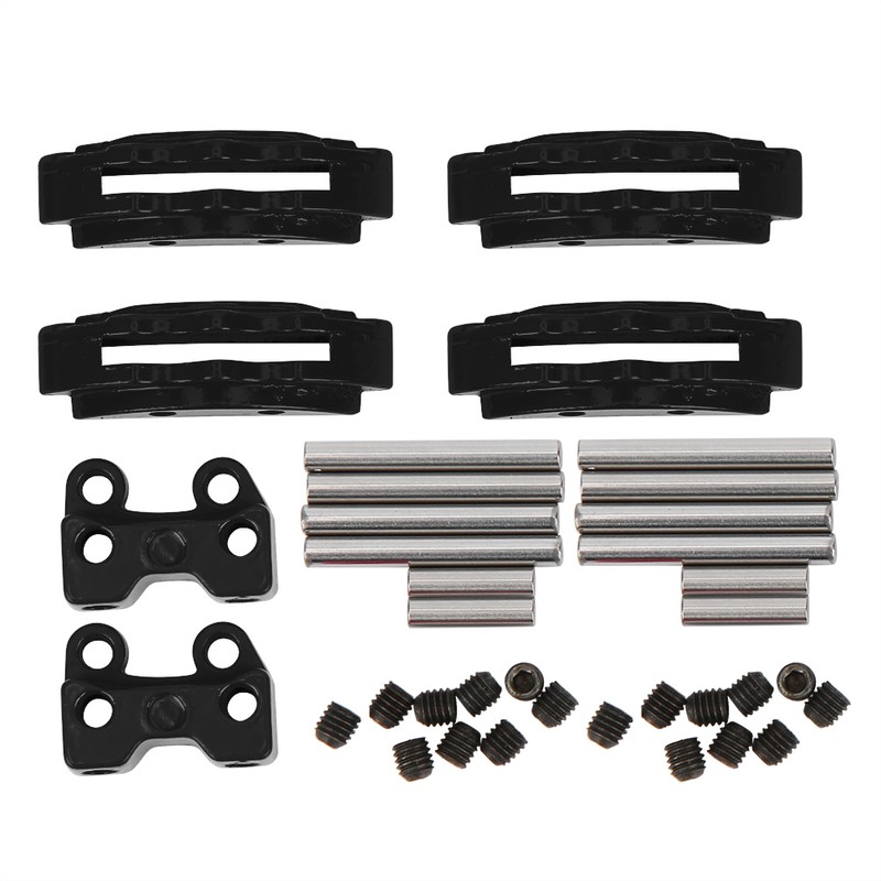 4Pcs Metal Simulation Brake Disc Calipers for Traxxas TRX4 TRX6