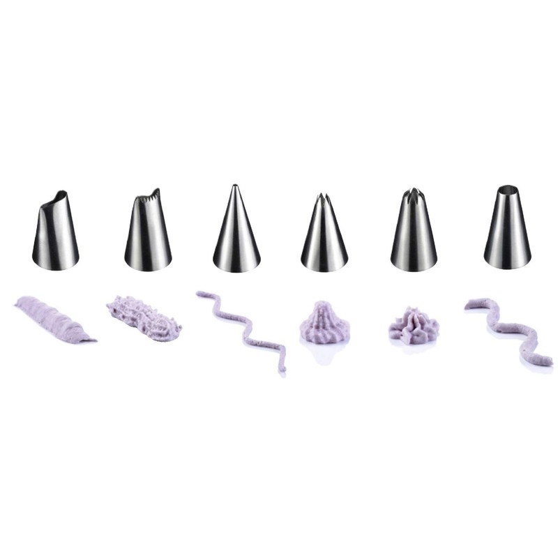 Westmark Garnishing Set, White/Silver, 8-Piece