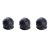 3X SCHUTZKAPPE ANHÄNGEKUPPLUNG Schmutz Kappe SCHWARZ Ball AHK Kappe Abdeckkappe