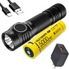 NITECORE E4K 4400 Lumens EDC Flashlight with 5000mAh USB-C Rechargeable