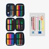 MILAN® The Fun Series 3 Tier Pencil Case, Multi-Colour