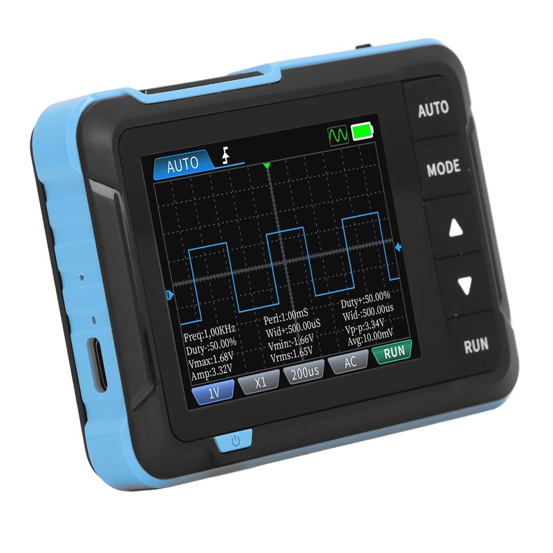 Handheld Mini Oscilloscope 2.8in TFT 1M Bandwidth 5.0MS/s Sampling Rate