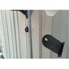 KDFUHRUI Outdoor Resin Shed Hasp Latch Replacement, for Rubbermaid Resin