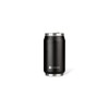 Les Aristes Paris Pull Can'IT Water Bottle, Stainless Steel, Black,