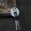 QUKE Stone Bolo Tie Native Western Cowboy Genunie - Corbata