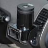 セイワ(SEIWA) 車内用品 灰皿 ソーラー缶アッシュ3ロング ドリンクホルダー型 ブラック LED付き W650