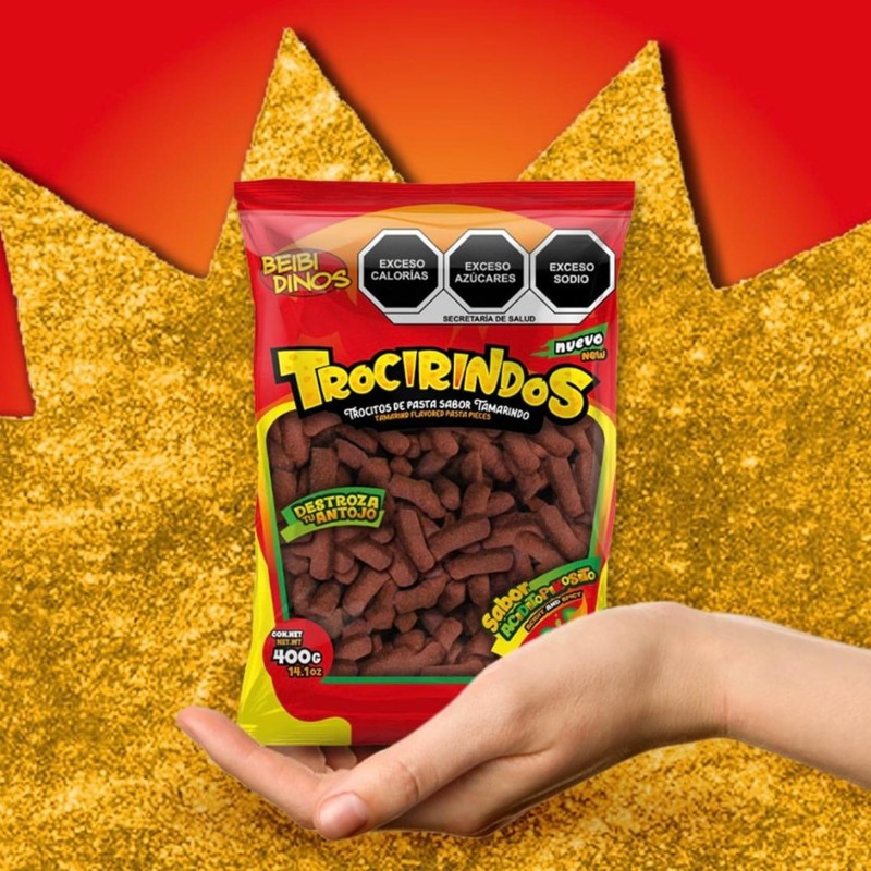 Trocirindos Tamarind Candy with Chili and Saladitos (Salted Plums), Spicy