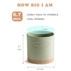 YHOSSEUN Kitchen Utensil Holder, Ceramic Utensil Holder for Kitchen Counter