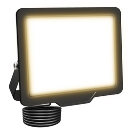 SKYWORLD 20 W LED Outdoor Spotlight, 2000 LM Outdoor Spotlight, 4000 K Warm White LED Floodlight, IP66 Waterproof Outdoor Lamp for Garden, Courtyards, Backyard, Driveway, Doors, Garage