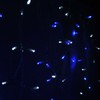JnDee Safe Voltage Fully Weatherproof Icicle Christmas Fairy Lights Blue