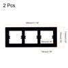 sourcing map Switch Surround Plate Wall Panel Decoration Three Gang