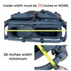 Double Stroller Organizer for Bob Duallie and Baby Jogger City