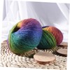 SHINEOFI 2sets Knitting Yarn Wool Yarn for Sweaters Scarves and
